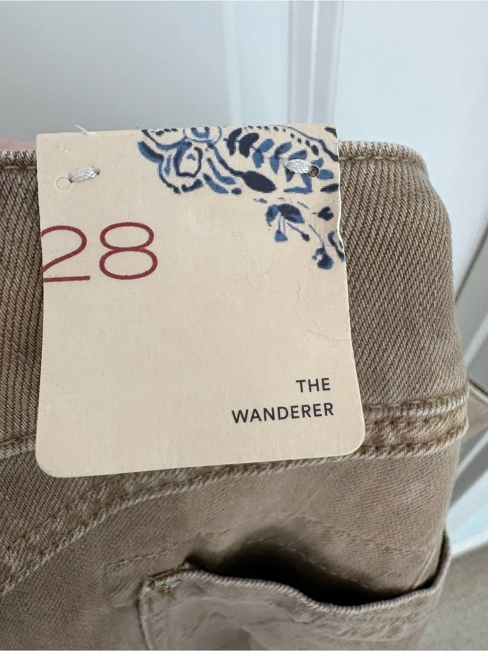 NWT Anthropologie Pilcro The Wanderer Relaxed Jeans 28